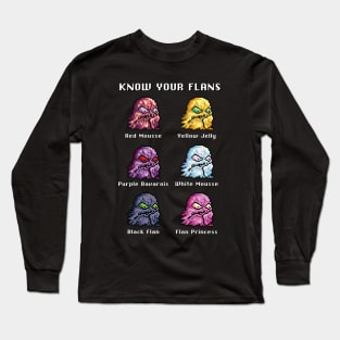 Know Your Flans Long Sleeve T-Shirt